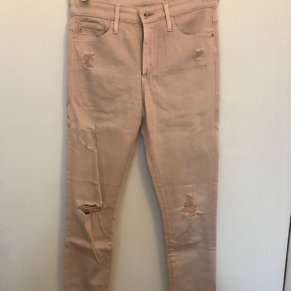 AG Farrah Skinny Ankle, Blush, 26